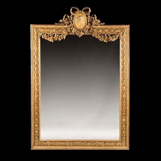 A Superb French Neoclassical Mirror